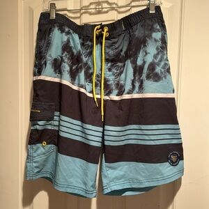 Banana Boat 🔥last chance 🔥🌟blue white turquoise swim trunks